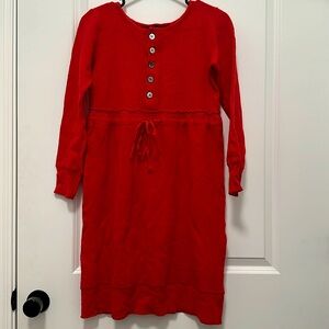 Zucca red sweater dress